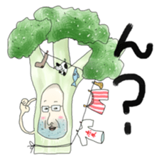 Hiraccoli sticker #787055