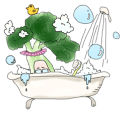 Hiraccoli sticker #787059