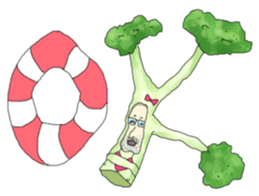 Hiraccoli sticker #787060