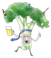 Hiraccoli sticker #787062