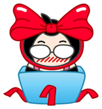 Moonoi and Momo sticker #787326