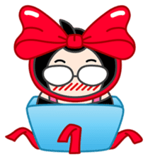 Moonoi and Momo sticker #787326