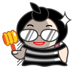 Moonoi and Momo sticker #787327