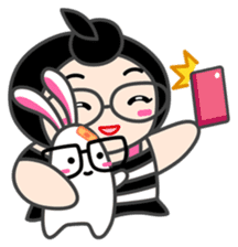 Moonoi and Momo sticker #787330