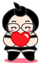 Moonoi and Momo sticker #787332