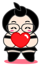 Moonoi and Momo sticker #787332