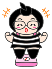 Moonoi and Momo sticker #787340