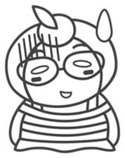 Moonoi and Momo sticker #787345