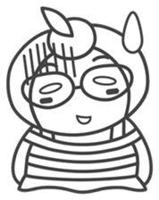 Moonoi and Momo sticker #787345