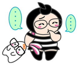 Moonoi and Momo sticker #787348