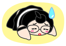 Moonoi and Momo sticker #787352