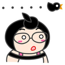 Moonoi and Momo sticker #787357