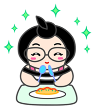 Moonoi and Momo sticker #787358