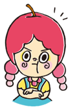 A Naughty girl sticker #787521