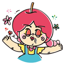 A Naughty girl sticker #787539