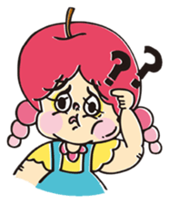 A Naughty girl sticker #787543