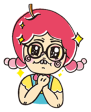 A Naughty girl sticker #787545