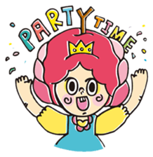 A Naughty girl sticker #787557