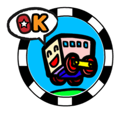 TOFU TRAIN in Tokyo(YAMANOTE LINE Ver. ) sticker #788041