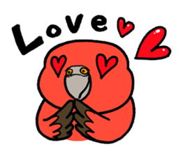 "Daily Bourke's Parrot" With bird 03 sticker #788080