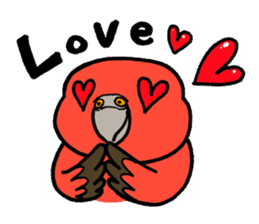"Daily Bourke's Parrot" With bird 03 sticker #788080