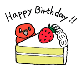 "Daily Bourke's Parrot" With bird 03 sticker #788102