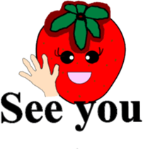 Strawberry sticker #788343