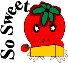 Strawberry sticker #788352