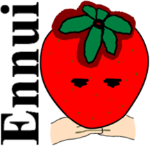 Strawberry sticker #788356