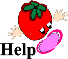 Strawberry sticker #788357