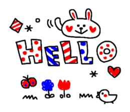 -3 color pen-sticker sticker #788439