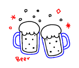 -3 color pen-sticker sticker #788447