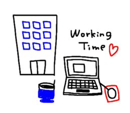 -3 color pen-sticker sticker #788448