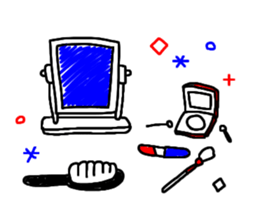 -3 color pen-sticker sticker #788456