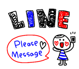 -3 color pen-sticker sticker #788467