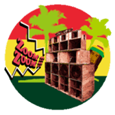 Reggae music rastaman stamp sticker #788679