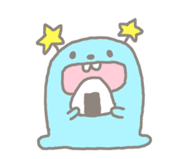 Johnny and Kumatta with friends sticker #789041