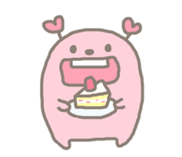 Johnny and Kumatta with friends sticker #789053