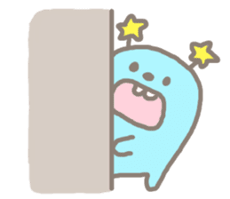 Johnny and Kumatta with friends sticker #789057