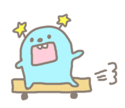 Johnny and Kumatta with friends sticker #789074