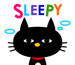 -NYANKO-Fashionable Black Cat's sticker #789834