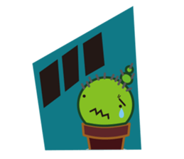 Everyday of cactus  Part 2   -Chisabo- sticker #790280