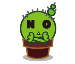 Everyday of cactus Part 2 -Chisabo- sticker #790283