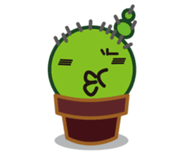 Everyday of cactus Part 2 -Chisabo- sticker #790284