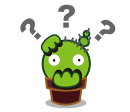 Everyday of cactus Part 2 -Chisabo- sticker #790285