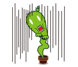 Everyday of cactus  Part 2   -Chisabo- sticker #790288