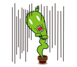 Everyday of cactus Part 2 -Chisabo- sticker #790288