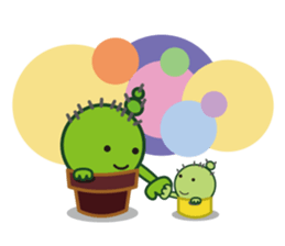 Everyday of cactus  Part 2   -Chisabo- sticker #790293