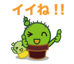 Everyday of cactus Part 2 -Chisabo- sticker #790294