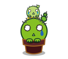 Everyday of cactus Part 2 -Chisabo- sticker #790298